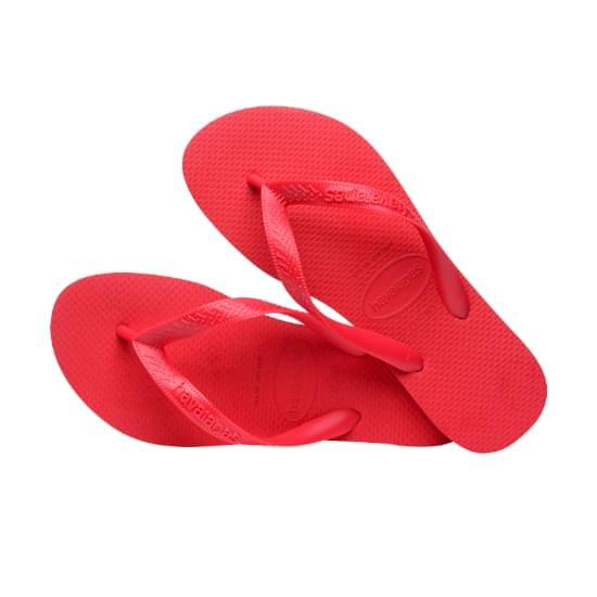 Imagem de Sandália havaianas unissex top vermelho rubi 39/40