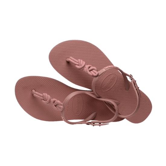 Imagem de Sandália havaianas feminina twist plus rosa cruz 37/38