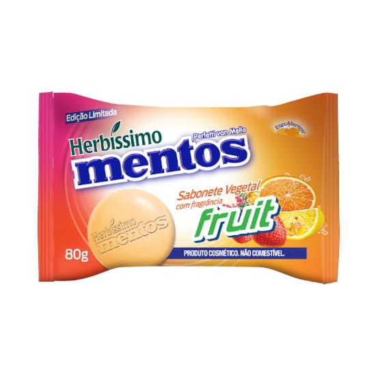 Imagem de Sabonete vegetal herbíssimo mentos fruit 80g