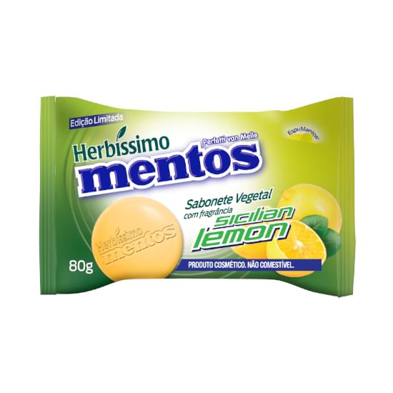 Imagem de Sabonete vegetal herbíssimo mentos lemon sicilian 80g