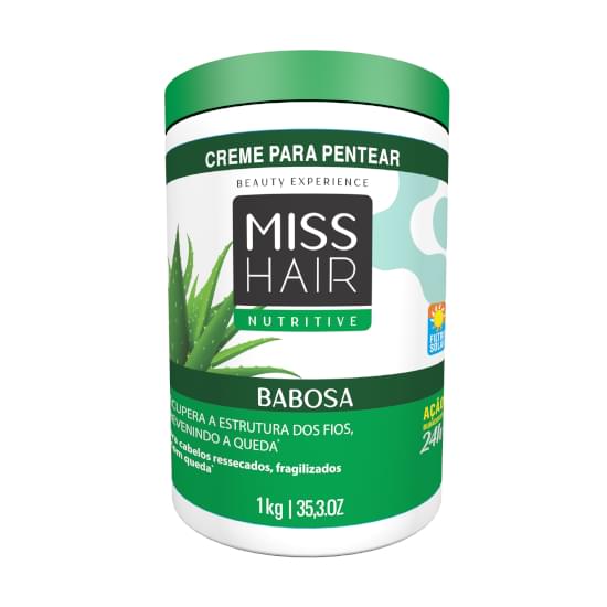 Imagem de Creme para pentear miss hair babosa 1kg