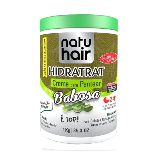 Imagem de Creme para pentear natuhair babosa 1kg