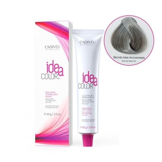 Imagem de Coloração permanente idea color 11.01 blonde idea acinzentado 60g