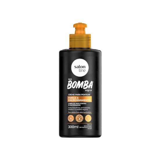 Imagem de Creme para pentear salon line s.o.s bomba força e engrossamento 300ml