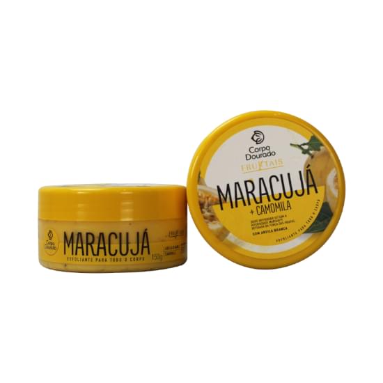 Imagem de Esfoliante para corpo corpo-dourado fruktais maracujá + camomila 150g