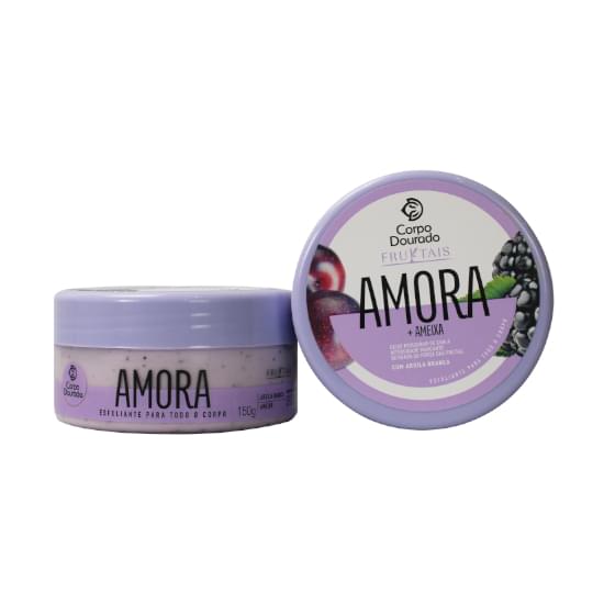 Imagem de Esfoliante para corpo corpo-dourado fruktais amora + ameixa 150g