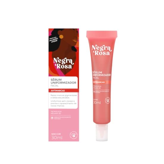 Imagem de Serum uniformizador negra rosa 30ml