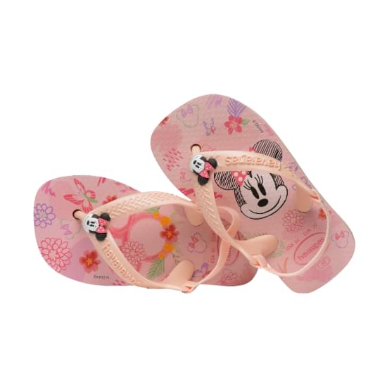 Imagem de Sandália havaianas baby disney classics rosa ballet/rosa 17/18