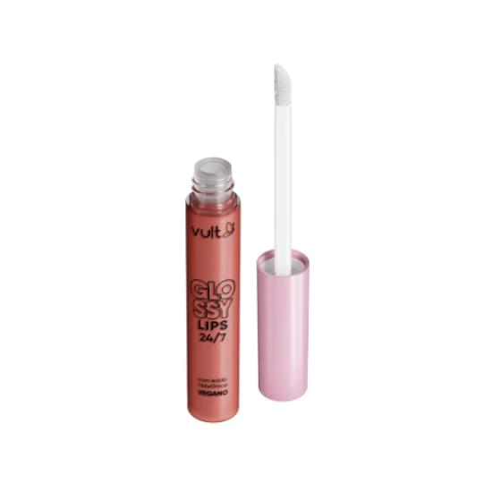 Imagem de Gloss labial vult gloss lips 24/7 pêssego cintilante 5,2ml