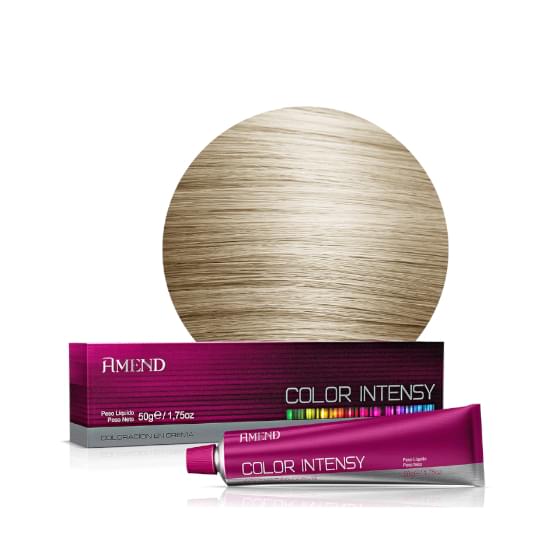 Imagem de Coloração creme amend color intensy 50g 12.0 louro claro natural especial