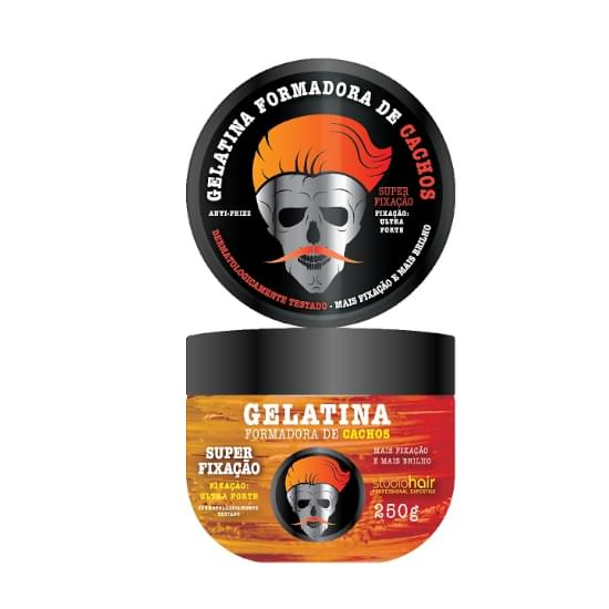 Imagem de Gelatina formadora de cachos studio hair super fixação 250g