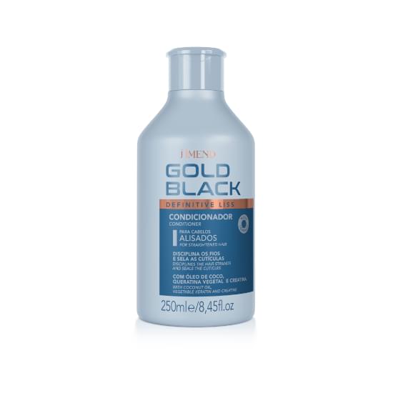 Imagem de Condicionador amend gold black definitive liss 250ml