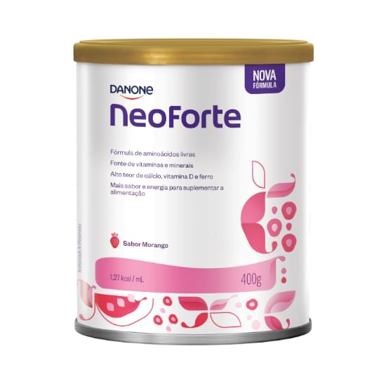 Imagem de Danone neoforte morango lata 400g