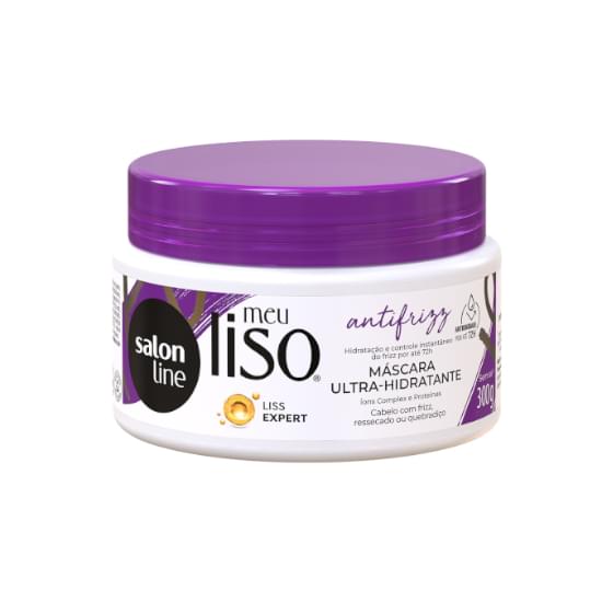 Imagem de Máscara ultra-hidratante salon line meu liso antifrizz 300g