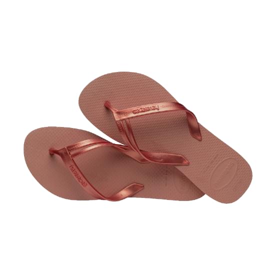 Imagem de Sandália havaianas feminina elegance rosa crocus 33/34