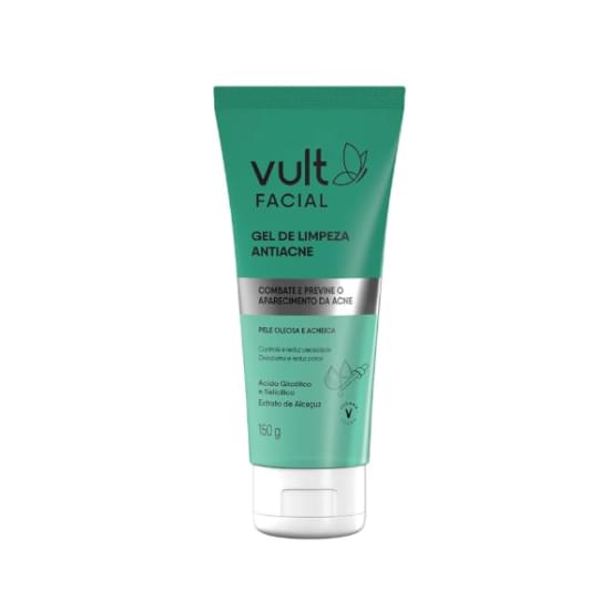 Imagem de Vult gel de limpeza facial antiacne 150g