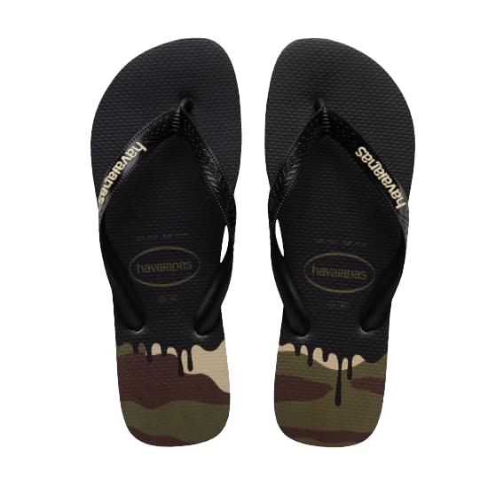 Imagem de Sandália havaianas masculina top ink areia 39/40