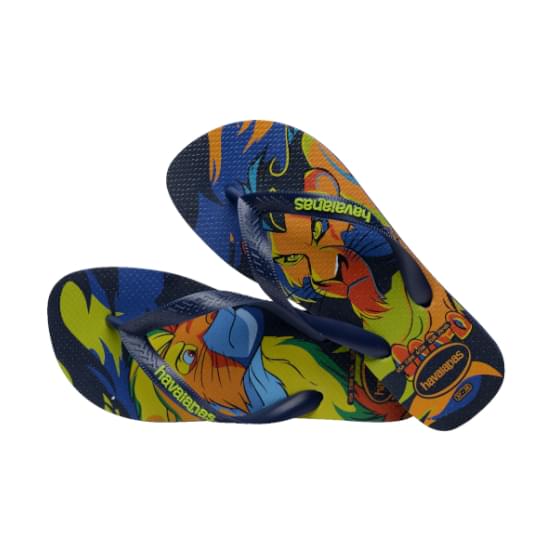 Imagem de Sandálias havaianas masculina top disney classics marinho 25/26