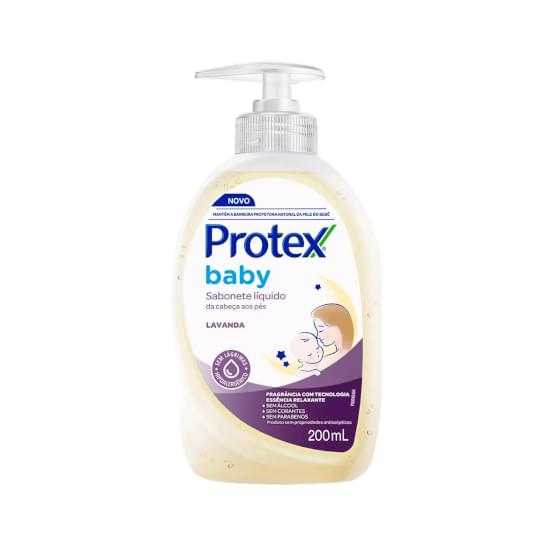 Imagem de Sabonete liquido protex baby lavanda 200ml