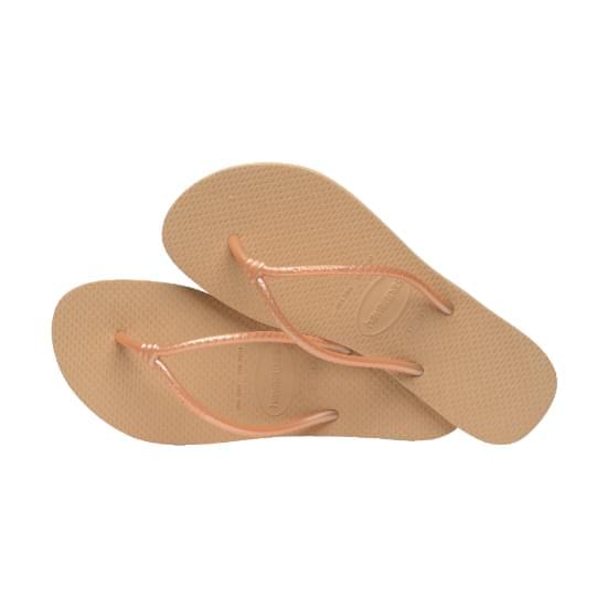 Imagem de Sandália havaianas feminina tube dourado 39/40