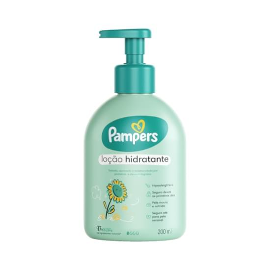 Imagem de Loção hidratante corporal pampers girassol 200ml