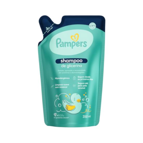 Imagem de Shampoo de glicerina pampers refil 350ml