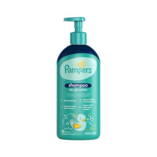 Imagem de Shampoo de glicerina pampers 400ml