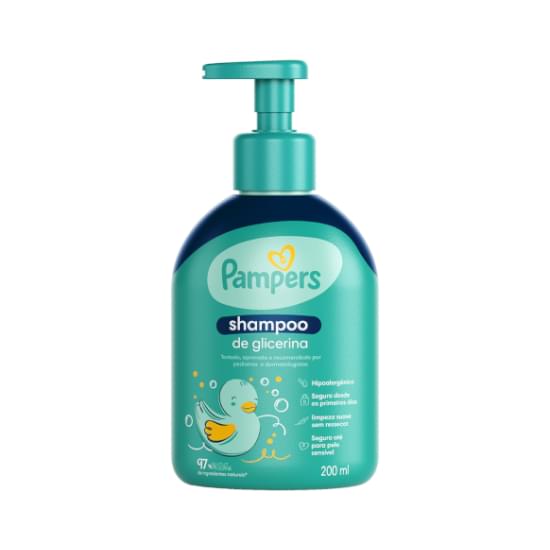 Imagem de Shampoo de glicerina pampers 200ml