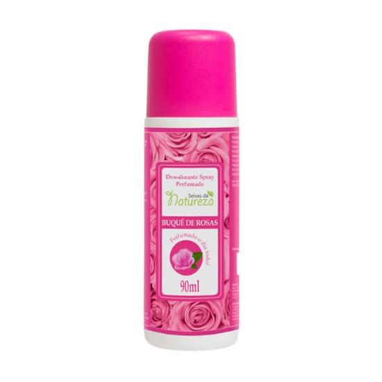 Imagem de Desodorante spray feminino seivas da natureza buque de rosas 90ml