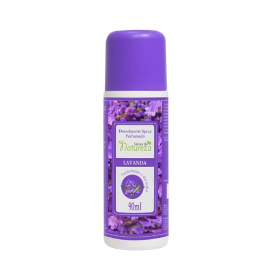 Imagem de Desodorante spray feminino seivas da natureza lavanda 90ml