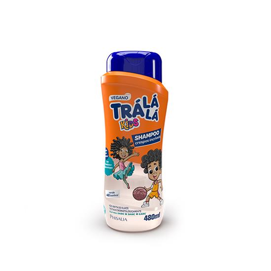 Imagem de Shampoo infantil trá lá lá kids crespo 480ml