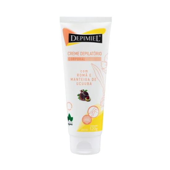 Imagem de Creme depilatório corporal com romã e manteiga de ucuuba depimiel 120g