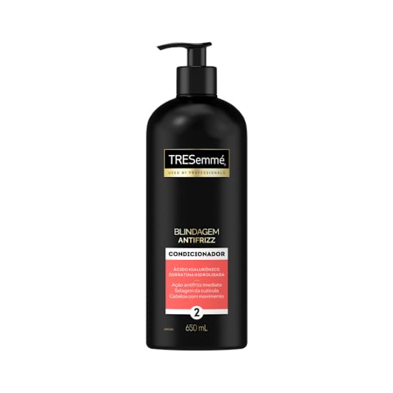 Imagem de Condicionador tresemmé blindagem antifrizz frasco 650ml