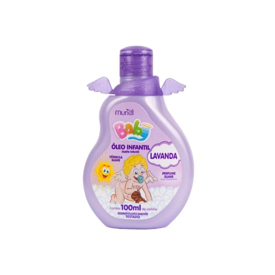 Imagem de Óleo corporal infantil muriel baby lavanda 100ml