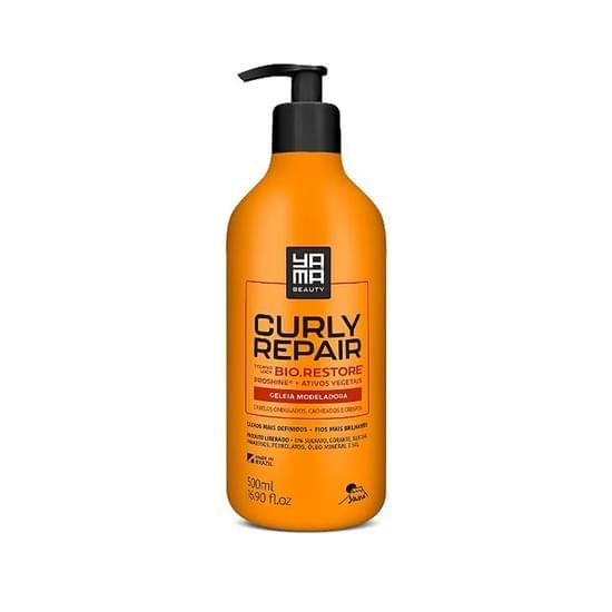 Imagem de Yamá geleia modeladora curly repair cachos mais definidos 500g