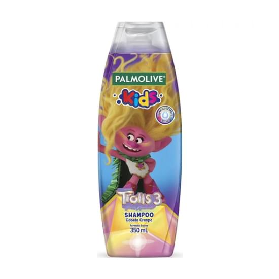 Imagem de Shampoo para crianças palmolive kids trolls 3  para cabelo crespo 350ml