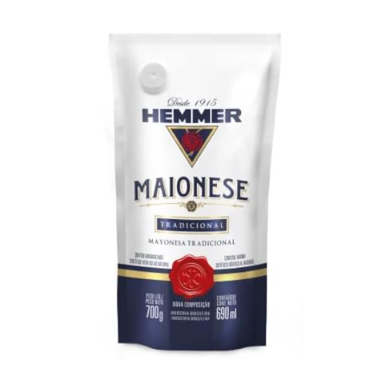 Imagem de Maionese tradicional hemmer sachê 700g