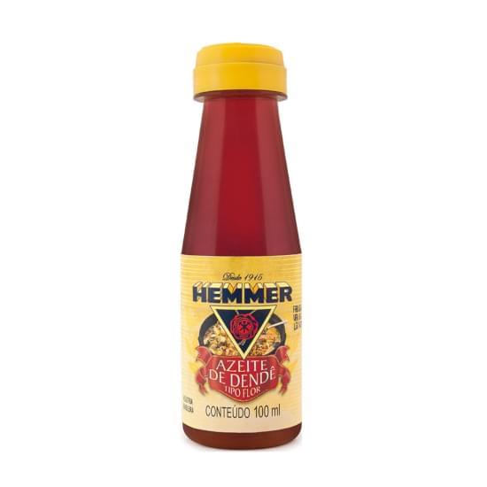 Imagem de Azeite de dendê tipo flor hemmer frasco 100ml