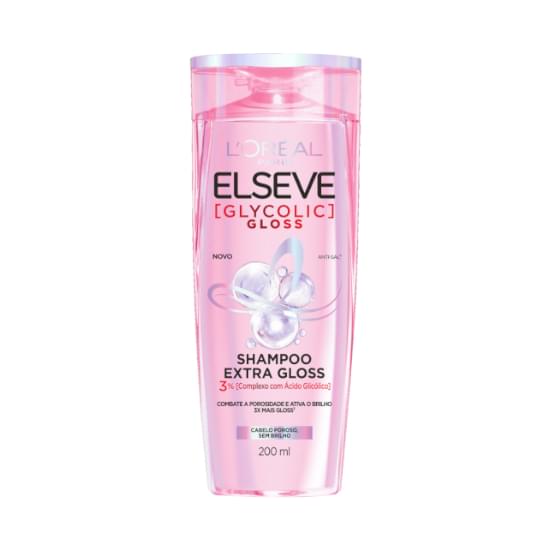 Imagem de Shampoo l'oréal paris elseve glycolic gloss frasco 200ml