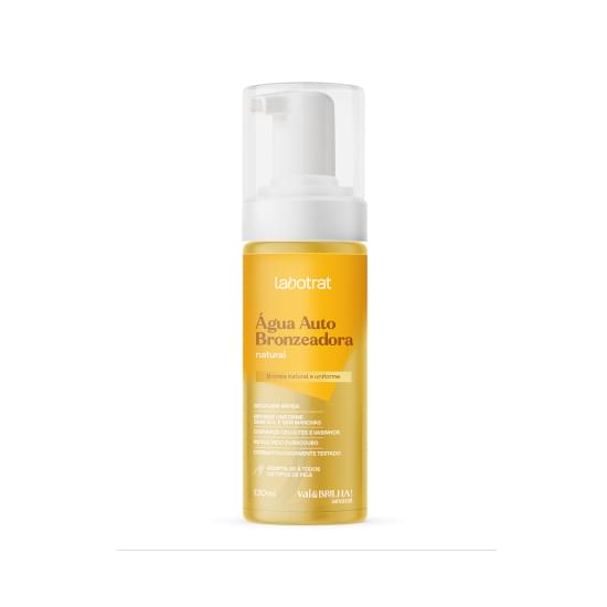 Imagem de Água autobronzeadora natural vai & brilha 130ml labotrat