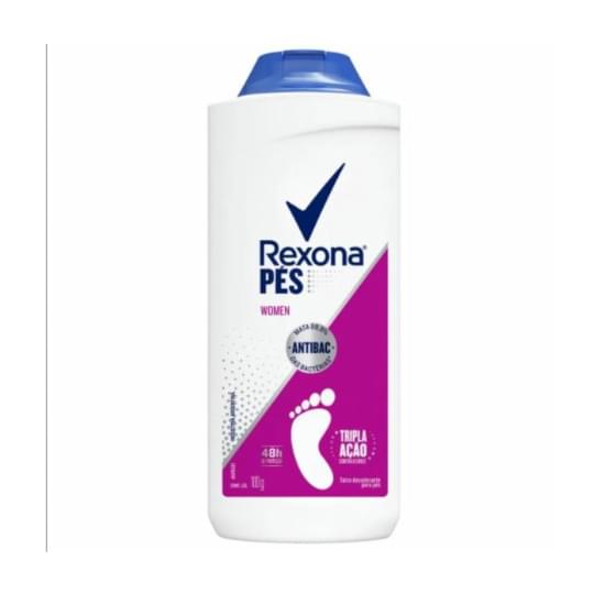 Imagem de Talco desodorante para os pés rexona women delicate frasco 100g