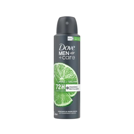 Imagem de Antitranspirante aerossol limão e sálvia dove men+care 89g spray