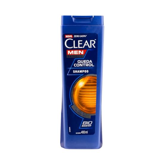 Imagem de Shampoo anticaspa clear men queda control frasco 400ml