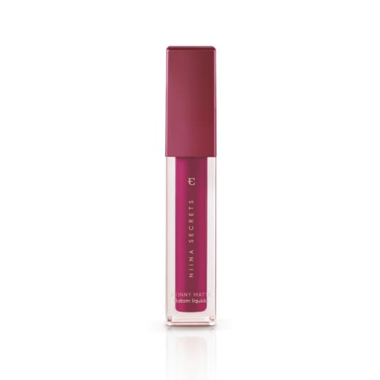 Imagem de Niina secrets batom líquido skinny matte pink peônia 5ml