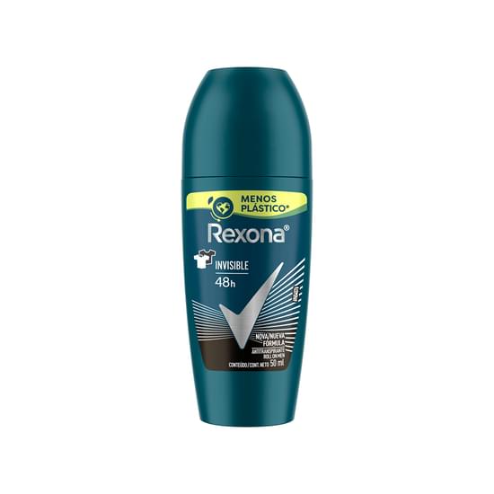 Imagem de Antitranspirante roll-on invisible 48h rexona 50ml