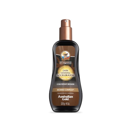 Imagem de Óleo bronzeador spray australian gold intensificador v2 237ml