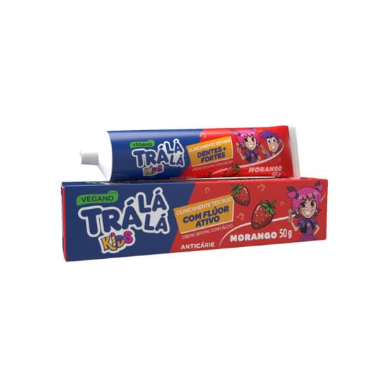 Imagem de Gel dental infantil trá lá lá kids morango 50g