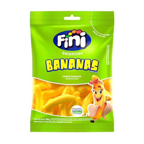 Imagem de Fini bala de gelatina bananas 100g