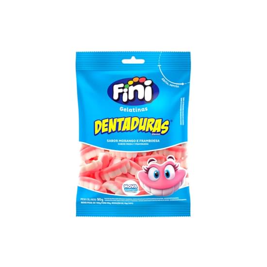 Imagem de Fini bala de gelatina dentaduras 100g