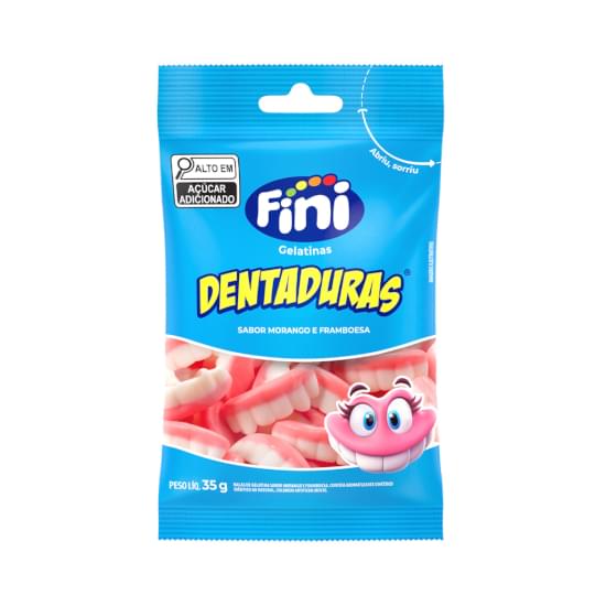 Imagem de Fini bala de gelatina dentadura 35g